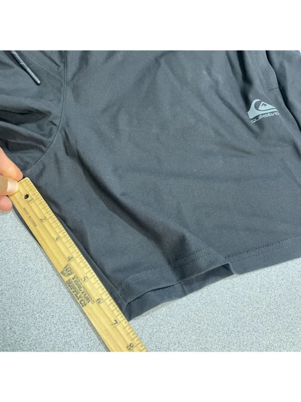 NWOT Quiksilver Men's Black XL Regular Fit Active Shorts Pull on